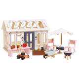 Wooden Doll House Outdoor Play Fun