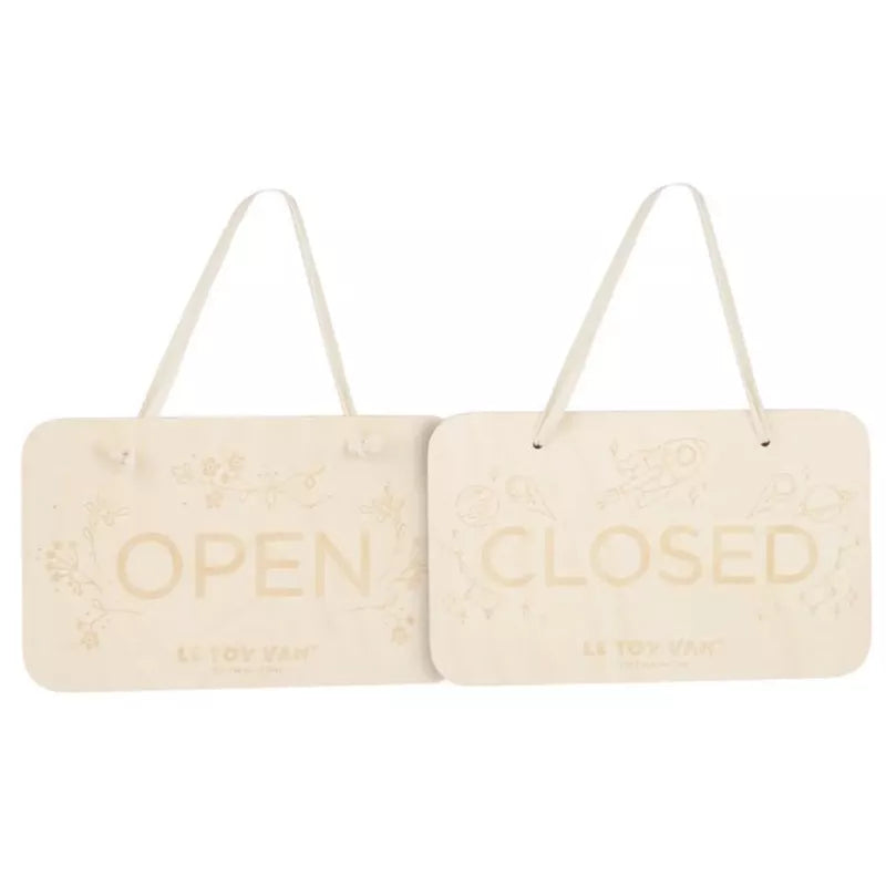 Open and Closed Sign - Le Toy Van – Fire the Imagination