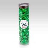 Wood Olive Shaped Green Beads 70pcs  SPECIAL