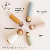 Doll House Dubois Wooden Family