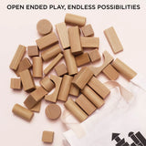 Natural Wood Building Blocks