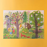 Puzzle - Night & Day in the Forest Reversible Puzzle