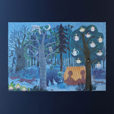 Puzzle - Night & Day in the Forest Reversible Puzzle