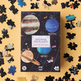 Puzzle - Discover the Planets Glow-in-the-Dark Puzzle