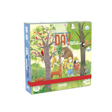 Pocket Puzzle - Night & Day in the Forest Reversible Puzzle