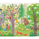 Pocket Puzzle - Night & Day in the Forest Reversible Puzzle
