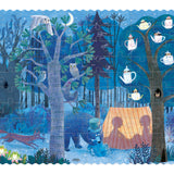 Pocket Puzzle - Night & Day in the Forest Reversible Puzzle