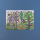 Pocket Puzzle - Night & Day in the Forest Reversible Puzzle