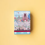 Puzzle - Barcelona Skyline Reversible