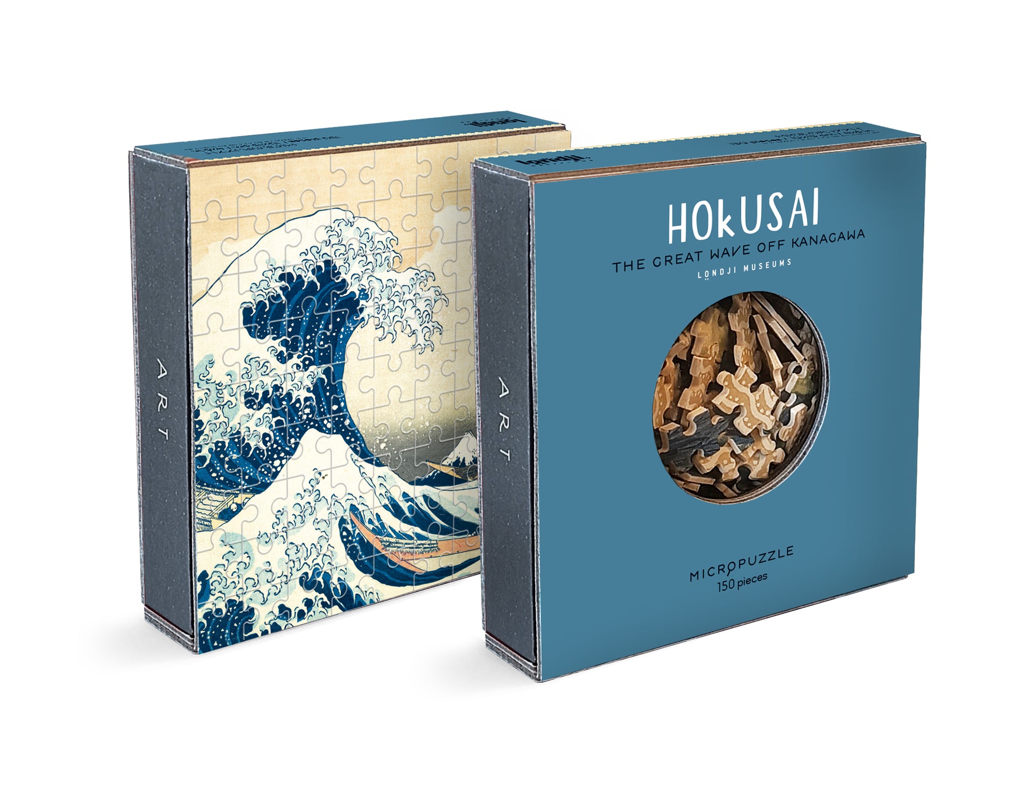Hokusai 150 pc Micropuzzle in Window Box