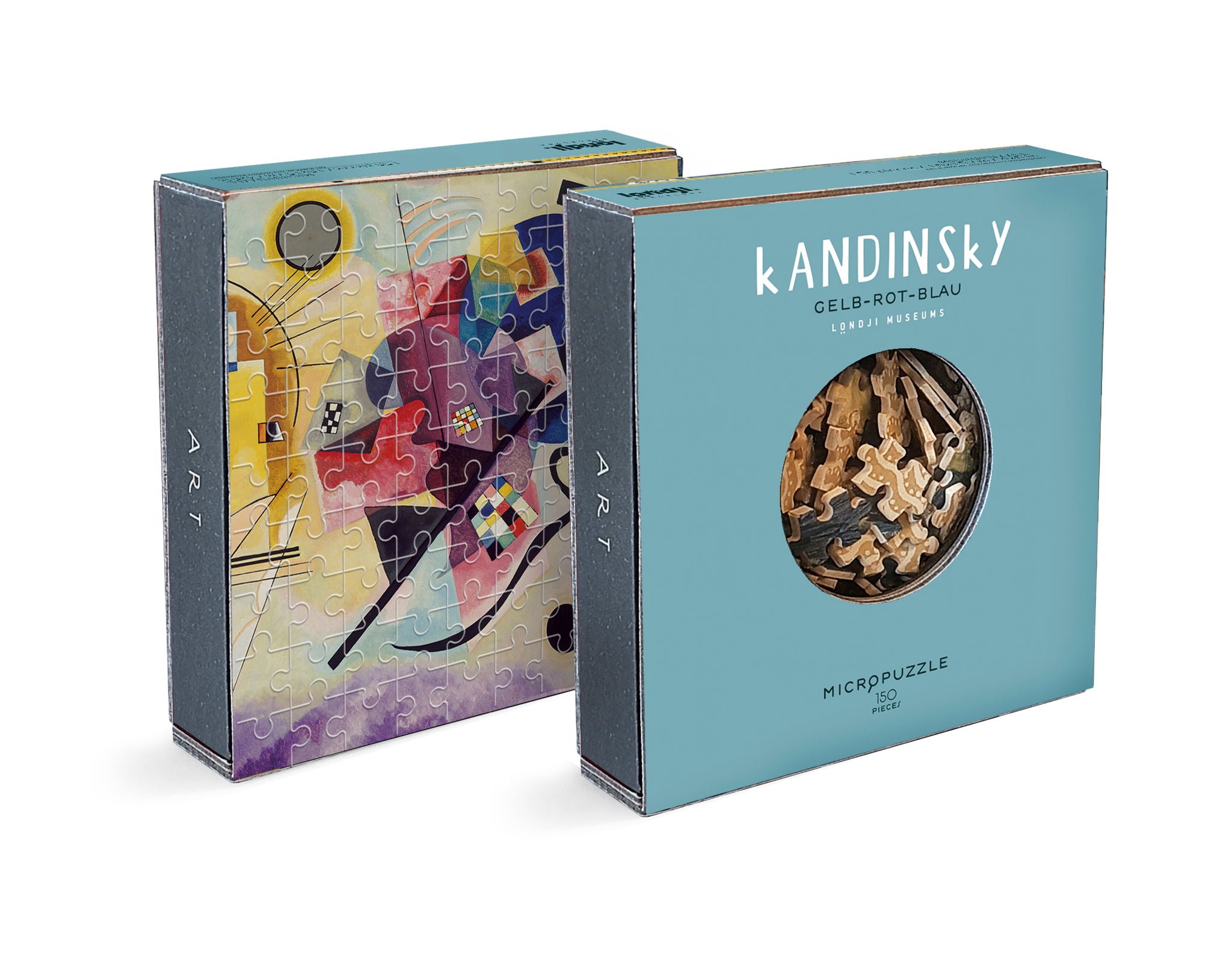 Kandinsky 150 pc Micropuzzle in Window Box