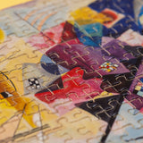 Gelb-Rot-Blau by Kandinsky 150 pc Micropuzzle in Window Box