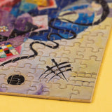 Gelb-Rot-Blau by Kandinsky 150 pc Micropuzzle in Window Box