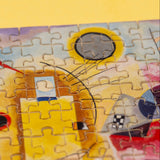Gelb-Rot-Blau by Kandinsky 150 pc Micropuzzle in Window Box