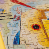 Gelb-Rot-Blau by Kandinsky 150 pc Micropuzzle in Window Box