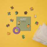 The Kiss by Klimt 500 pc Puzzle in Cube