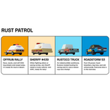 Toons Rust Patrol Race Car 4 Pack