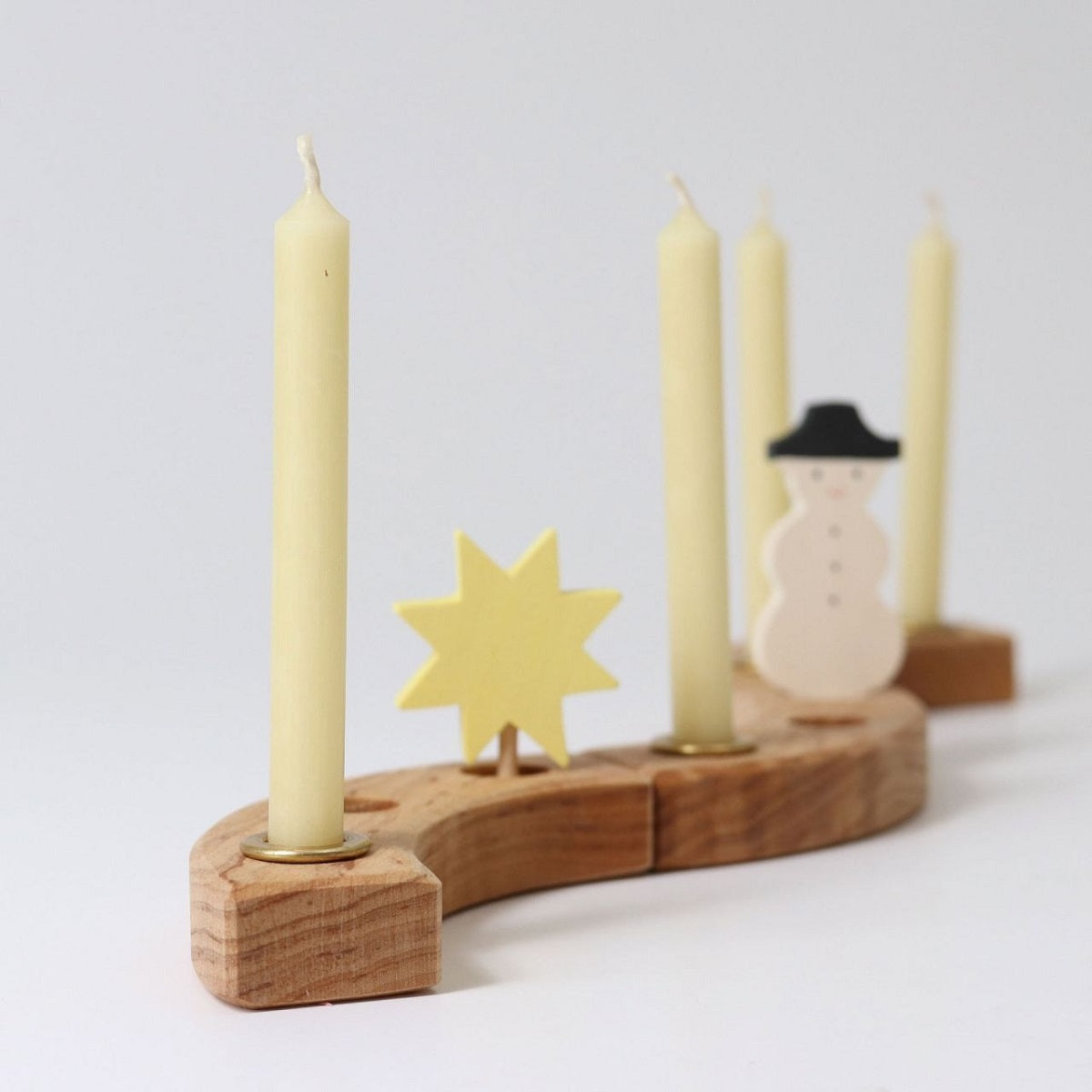 Candles 100% Beeswax, Cream