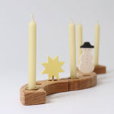 Candles 100% Beeswax, Cream