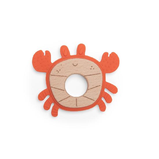 Aventures de Paulie - Crab Teething Ring
