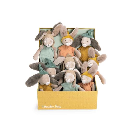 Trois Petits Lapins - Little Rabbits (9 Assorted)