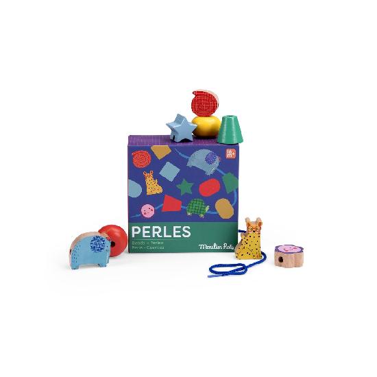 Les Toupitis - Wooden Lacing Beads