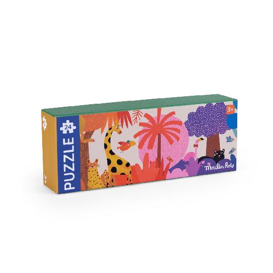Les Toupitis - Colourful World Puzzle 24pcs