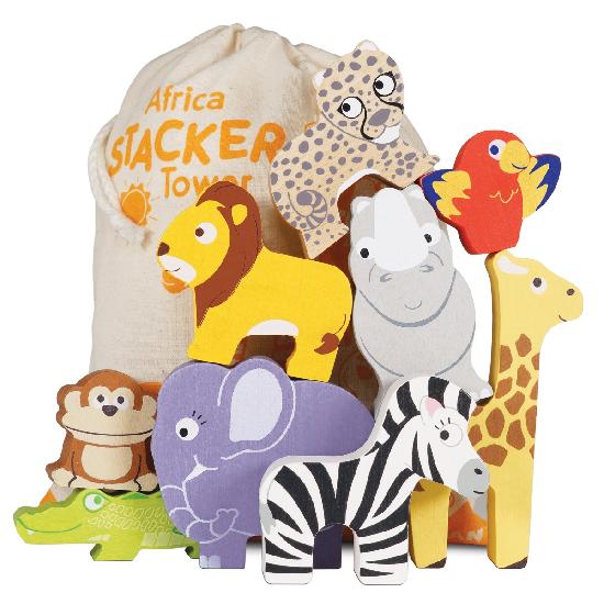 Baby and Toddler - Stacking - Africa Animals