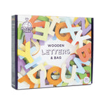 Baby and Toddler - Wooden Letters & Bag