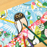 Colouring Poster Tropical Forest