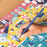 Colouring Poster Seaside