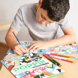 Colouring Poster Tropical Forest