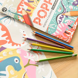 Colouring Poster Dinosaurs