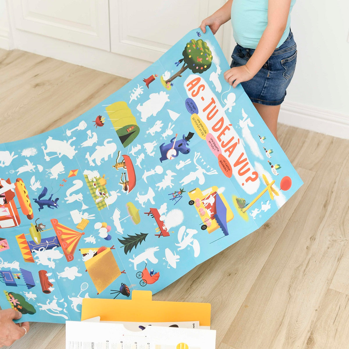 Discovery Poster Seek and Find Animals