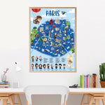 Discovery Poster Paris Histoire - EN FRANCAIS