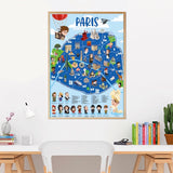 Discovery Poster Paris Histoire - EN FRANCAIS