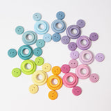 Building Rings, Pastel 24 pcs