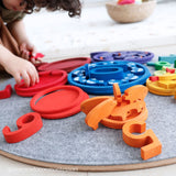 Learning - Concentric Circles and Rings (10 colours)