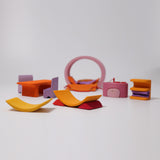 Mobile Home, Pink-Orange