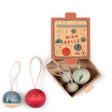 Wood Wish Ball Ornaments