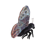 Blue Morpho Butterfly  Finger Puppet