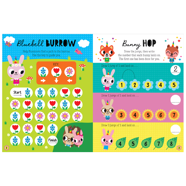 Bunnicorn and Friends Activity Book
