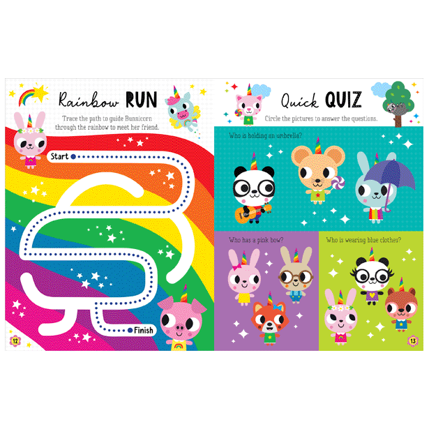 Bunnicorn and Friends Activity Book