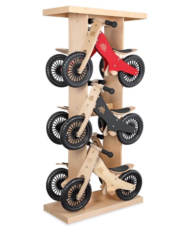 Balance Bike Display - Kinderfeets (9 Classic Balance Bikes)