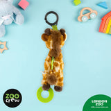 Zoo Crew Giraffe Clip & Go Stroller Plush