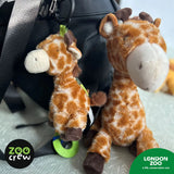 Zoo Crew Giraffe Clip & Go Stroller Plush