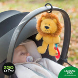 Zoo Crew Lion Clip & Go Stroller Plush