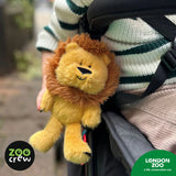 Zoo Crew Lion Clip & Go Stroller Plush