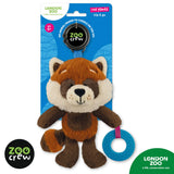 Zoo Crew Red Panda Clip & Go Stroller Plush