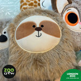 Zoo Crew Sloth Plush Notebook
